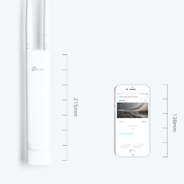 TP-Link Omada EAP110-Outdoor – Outdoor Wireless N300 Access Point - Image 4